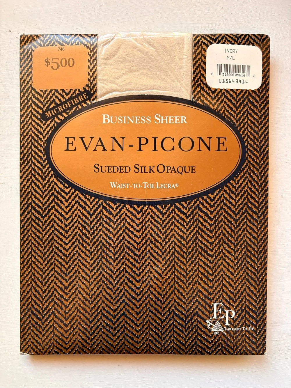 Evan Picone Ivory Hosiery